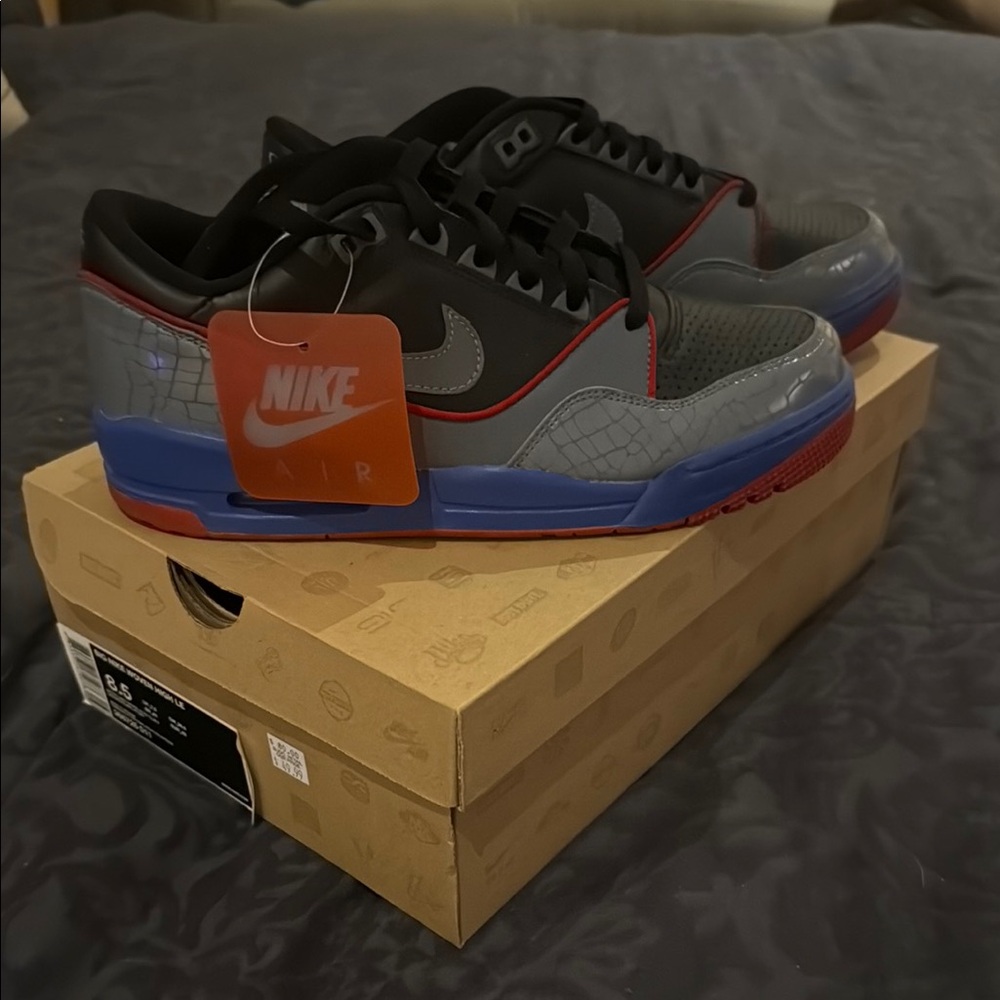 Nike Black and Gray SB Dunk Sneakers